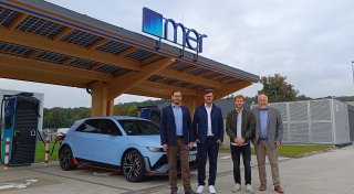 Neue Schnell-Ladestation für E-Autos im Gewerbegebiet Kirchlengern und Hiddenhausen