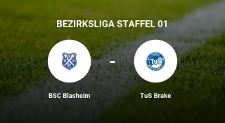 Der BSC Blasheim gegen das Team des TuS Brake