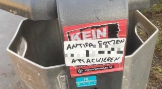 Erneut Hassaufkleber in der Paderborner Südstadt - Staatsschutz ermittelt