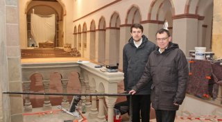 Mit Fotos: Sanierung der Paderborner Abdinghofkirche ist auf der Zielgeraden
