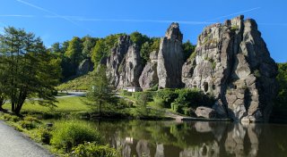 Externsteine werden Filmkulisse für Primetime-Krimi