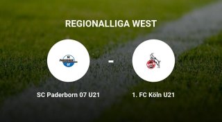 SC Paderborn 07 U21 gegen 1. FC Köln U21 trennen sich unentschieden