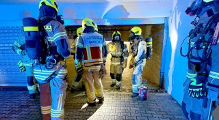 Feuerwehr löscht Brand in Tiefgarage in Paderborner Südstadt