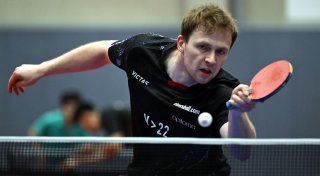 Tischtennis-Profi Duda im Grand-Smash-Halbfinale
