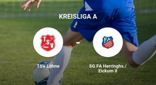 SG FA Herringhs./Eickum II ergibt sich TSV Löhne