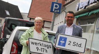 In der Steinheimer Innenstadt gelten ab sofort neue Park-Regeln
