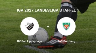 BV Bad Lippspringe bietet TuS Dornberg Paroli