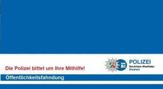 Öffentlichkeitsfahndung nach einer versuchten Vergewaltigung