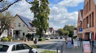 Ortsdurchfahrt Bad Essen voll gesperrt: Anwohner können Grundstücke nicht erreichen