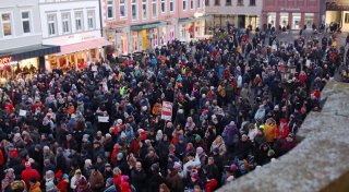 Am Wochenende in Minden: Demo für Demokratie zieht auf den Marktplatz um