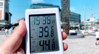 Es wird heiß: Für Bielefeld werden Spitzenwerte bis 31 Grad erwartet