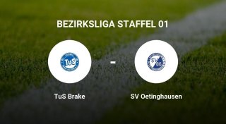 SV Oetinghausen dem Team TuS Brake deutlich unterlegen