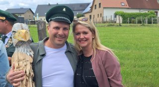 Leiberg feiert das neue Schützenkönigspaar