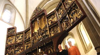 Viele Heilige, Martin Luther und drei Engeraner laden zum Sommerfest ein