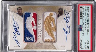 Basketballkarte von Bryant und Jordan erzielt Millionen
