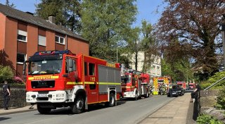 Küchenbrand im Bielefelder Westen - umfangreiche Sperrung aufgehoben