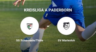 Das Match zwischen der SG Scharmede/Thüle und dem SV Marienloh endet unentschieden