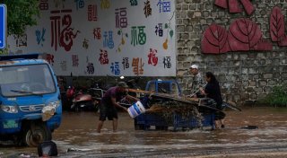 Mindestens 38 Tote bei schweren Regenfällen um Peking