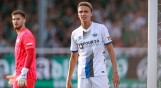 In Norwegen am Ball: Luis Engelns vom SC Paderborn will mit Deutschland zur EM