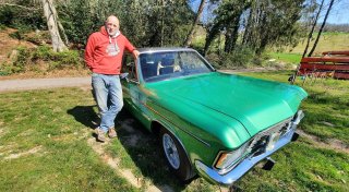 Mit vielen Fotos: Auffälliger Oldtimer rollt wieder durch den Kreis Gütersloh