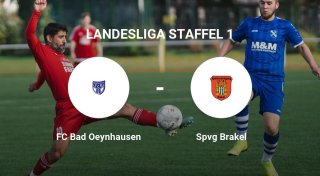 Spvg Brakel kassiert gegen FC Bad Oeynhausen