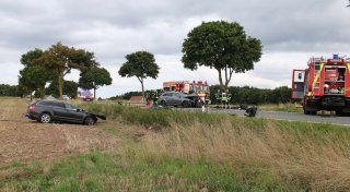 Frontaler Zusammenstoß: Tödlicher Unfall auf der B68 bei Lichtenau - Polizei sucht Zeugin