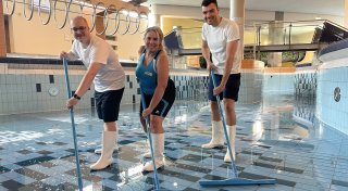 Geschlossen: Großer Sommerputz in den Bielefelder Hallenbädern