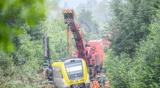Letzter Wagen nach Zugunglück geborgen