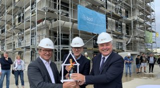 Richtfest für 36 neue Wohnungen im Alanbrooke-Quartier in Paderborn