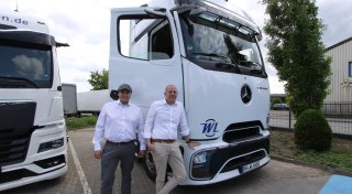 Herforder Spedition hat ihren ersten E-Lkw angeschafft