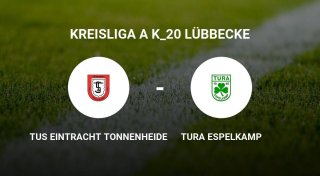 TuS Eintracht Tonnenheide gewinnt gegen TuRa Espelkamp