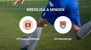 Das Match zwischen dem FC Ezidxan Minden und dem SV Hausberge endet unentschieden