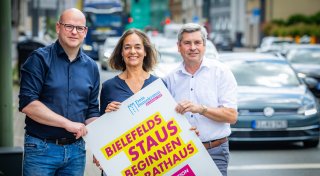 Forderung: Bielefelder Verkehr soll wieder im Baudezernat geplant werden