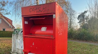 Altkleidercontainer verschwinden aus dem Espelkamper Stadtbild
