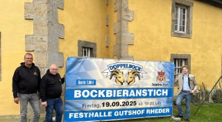 Schlossbrauerei Rheder bei Brakel feiert den Bockbieranstich