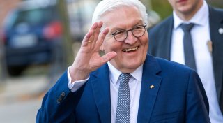 Bundespräsident Frank-Walter Steinmeier ist neuer Schützenkönig in Enger