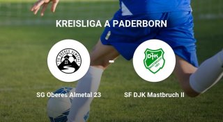 SG Oberes Almetal 23 kassiert gegen SF DJK Mastbruch II