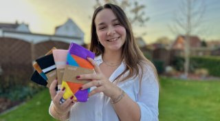 Trend auf Social Media: Löhner Start-up entwickelt stylische Kompressionsstrümpfe