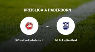 SG Boke/Bentfeld behauptet sich mit knappem Sieg gegen SV Heide-Paderborn II