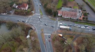 Umbau des Becker Kreuzes in Löhne beginnt im Januar