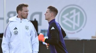 Nagelsmanns Bekenntnis zu ter Stegen: Baumann-Debüt im Tor