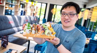 Bielefeld hat ein neues Sushi-Restaurant - im historischen Fachwerkhaus