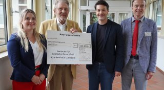 Paul Gauselmann fördert Suchtforschung am Krankenhaus Lübbecke mit 160.000 Euro