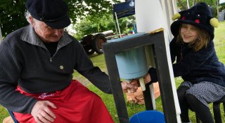 Mit vielen Fotos: Bünder Museumsinsel wurde an Pfingsten zur kleinen Festmeile