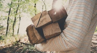 Kaminholz kaufen in OWL: Hier gibt es Esche, Buche und Co. für den Ofen