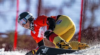 Snowboarder Hofmeister und Huber feiern Doppelsieg
