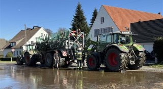 15.000 Liter Gülle sind in Bielefeld ausgelaufen - rund 80.000 Euro Schaden