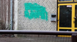 Staatsschutz eingeschaltet: Antisemitische Schmierereien an Rödinghauser Sporthalle