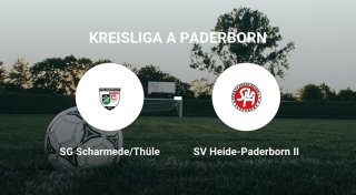 Knappes Unterliegen für SV Heide-Paderborn II gegen SG Scharmede/Thüle