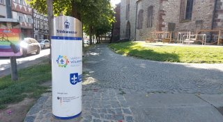 Antwort auf Sommerhitze: Die Stadt Warburg bietet kostenloses Trinkwasser an